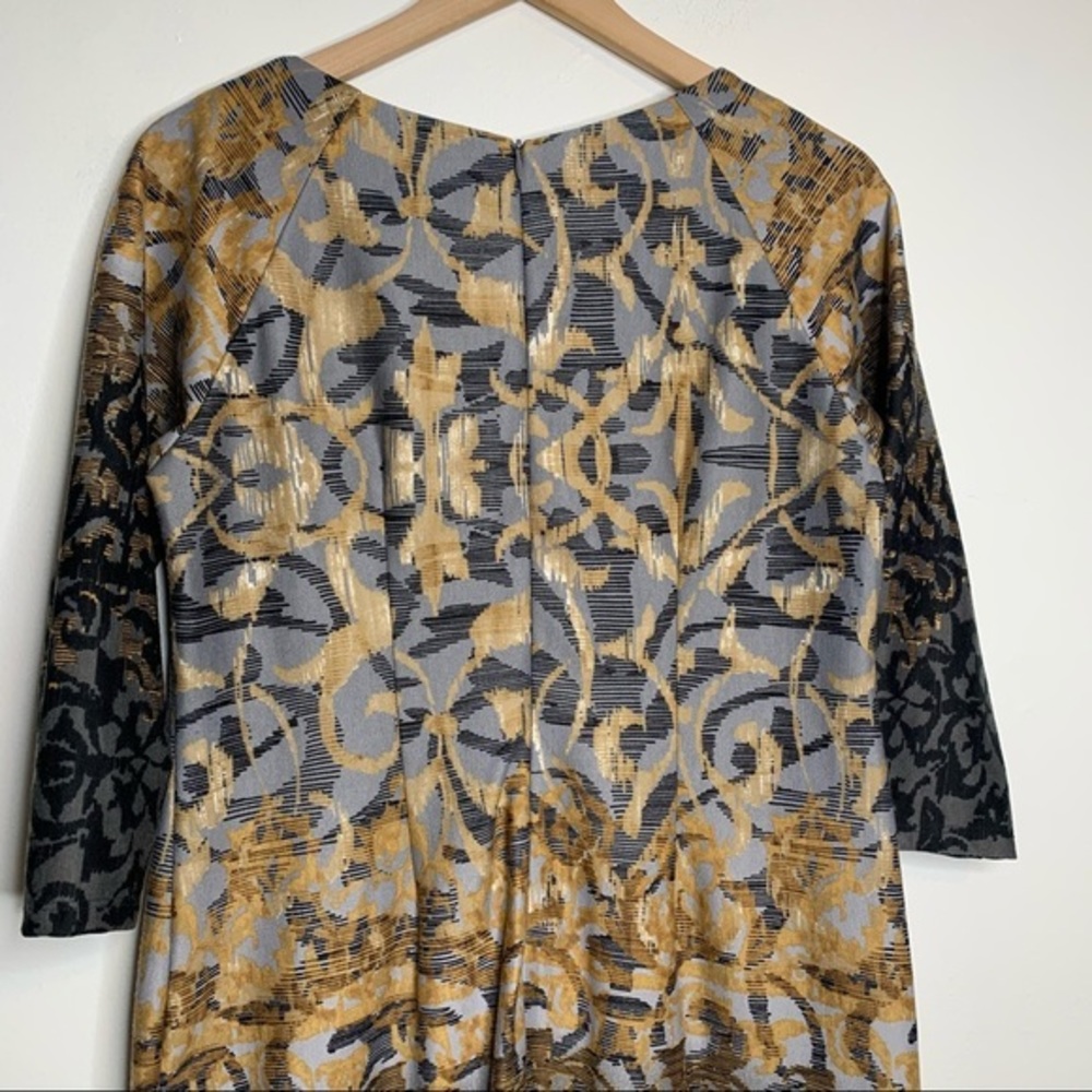 Rabbit Rabbit Rabbit Petite Paisley Stretch Dress - Picture 10 of 11